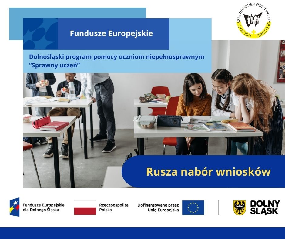 Dolnośląski program pomocy uczniom niepełnosprawnym 