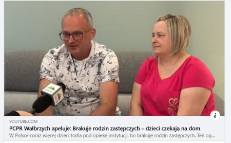 Film promujący rodzicielstwo zastępcze w powiecie wałbrzyskim