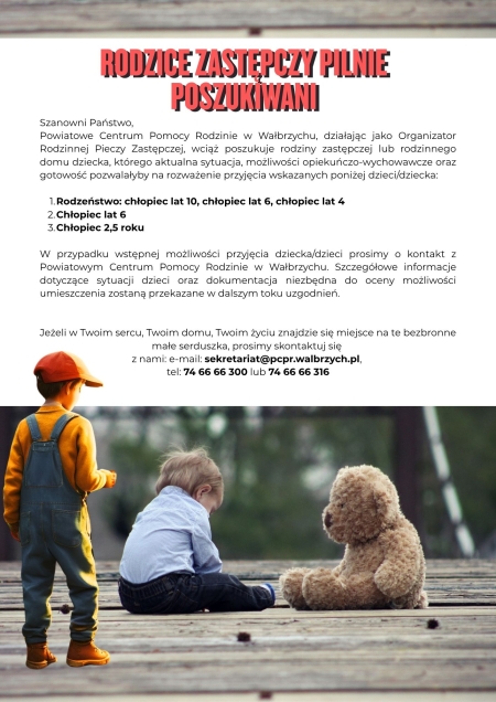 Miejsce w pieczy zastępczej
